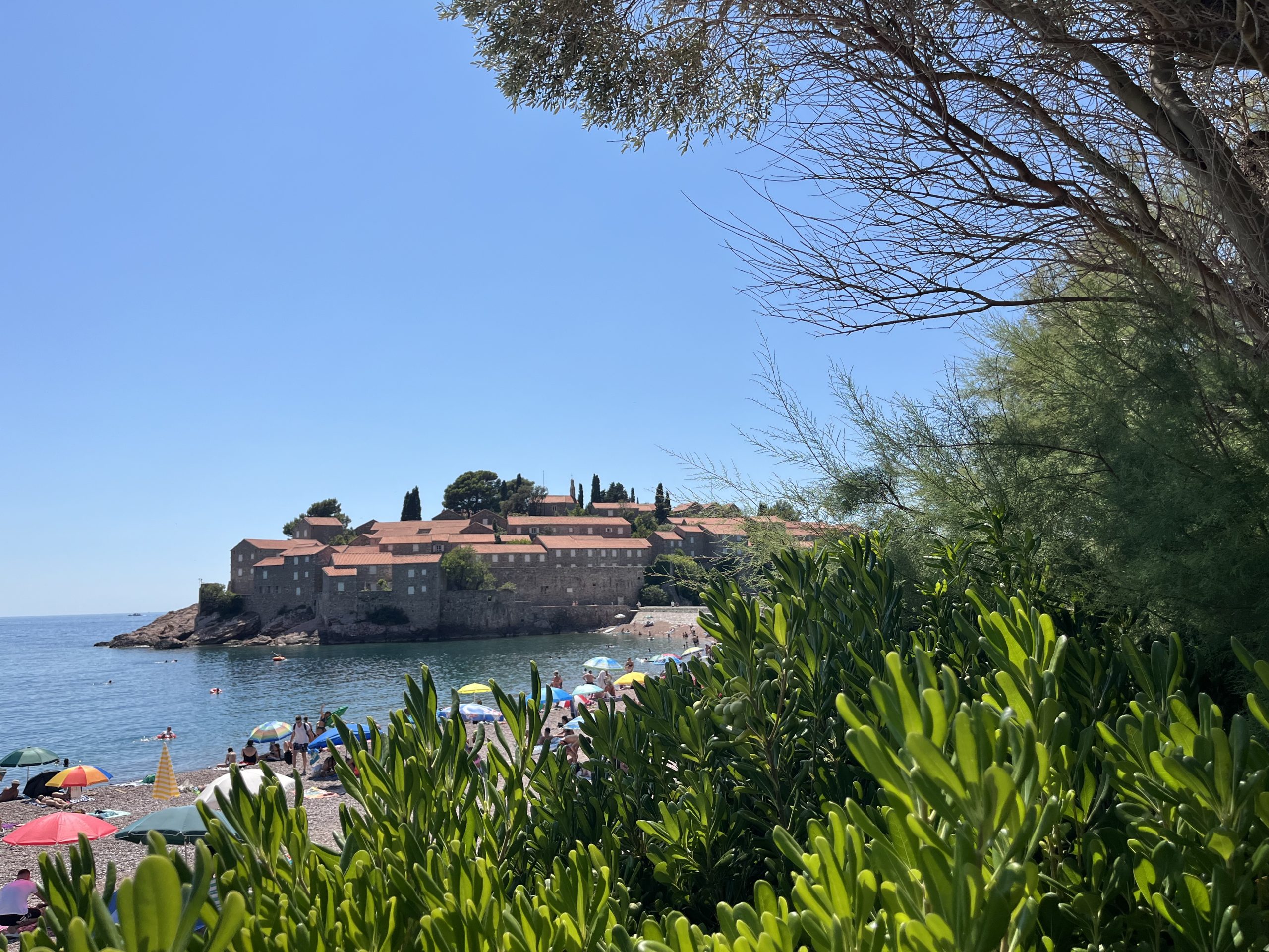 Sveti Stefan island in Montenegro