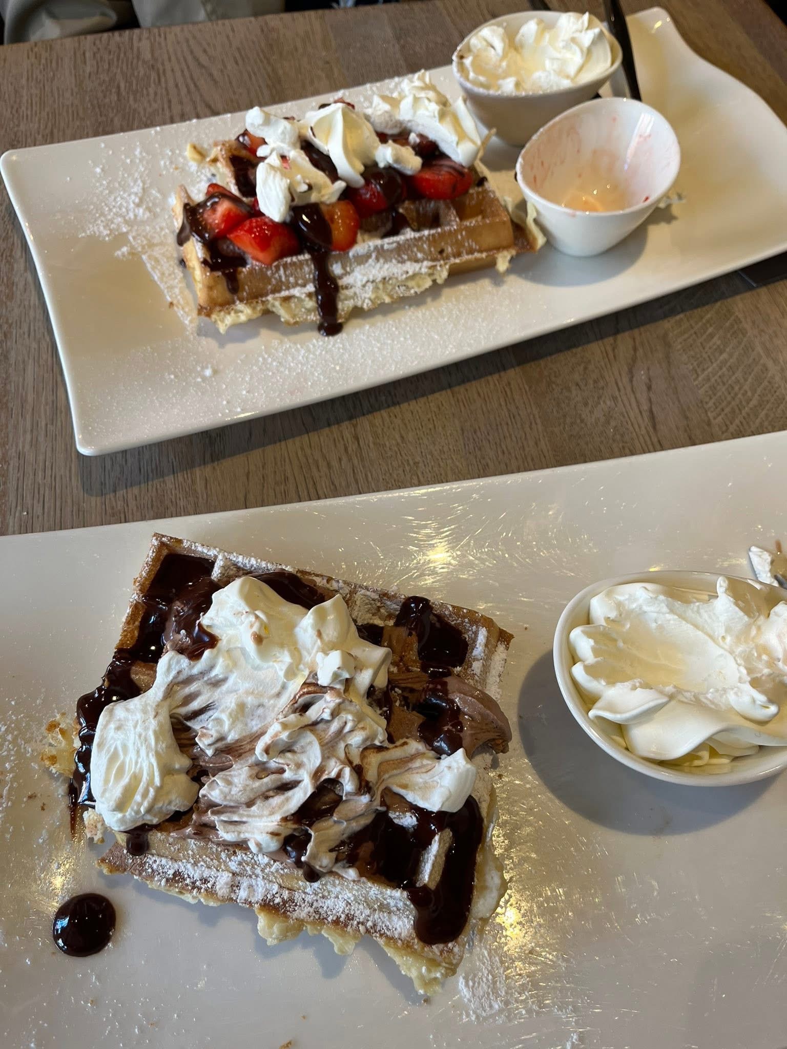 Belgian Waffles in Bruges