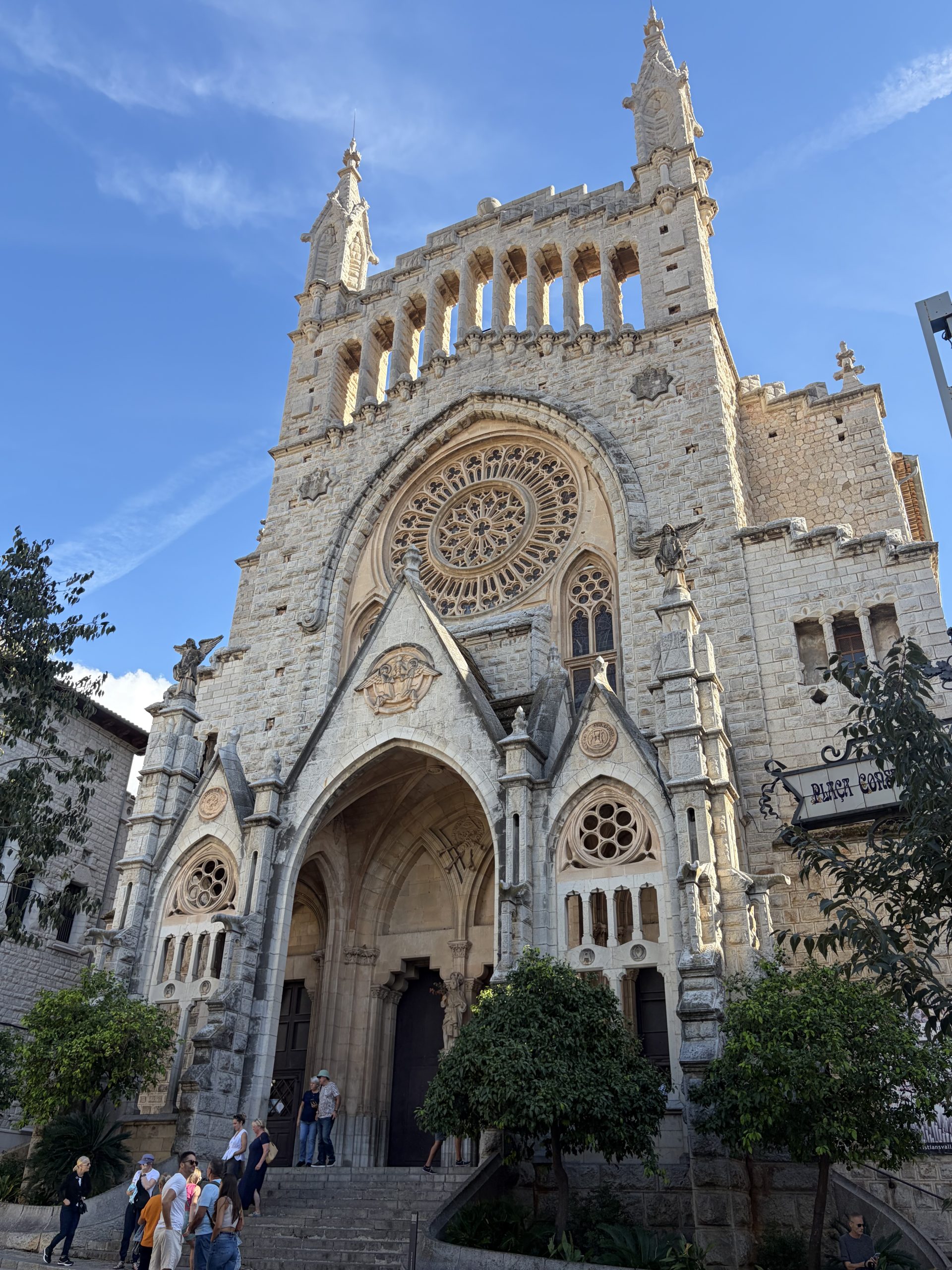 Soller Cathedral in Mallorca